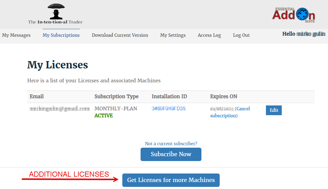 MySubscriptions